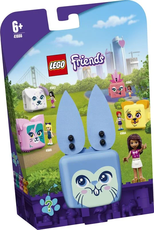 Encouraging hand-eye coordination LEGOLEGO 41666 Friends Andrea's Bunny Cube