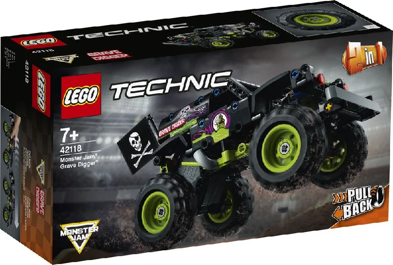 Inspiring architectural interest LEGOLEGO 42118 Technic Monster Jam Grave Digger Pull Back Truck Inspiring architectural interest LEGOLEGO 42118 Technic Monster Jam Grave Digger Pull Back Truck
