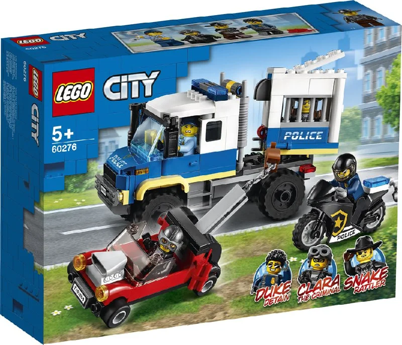 Reflecting diverse hobbies LEGO setsLEGO 60276 City Police Prisoner Transport