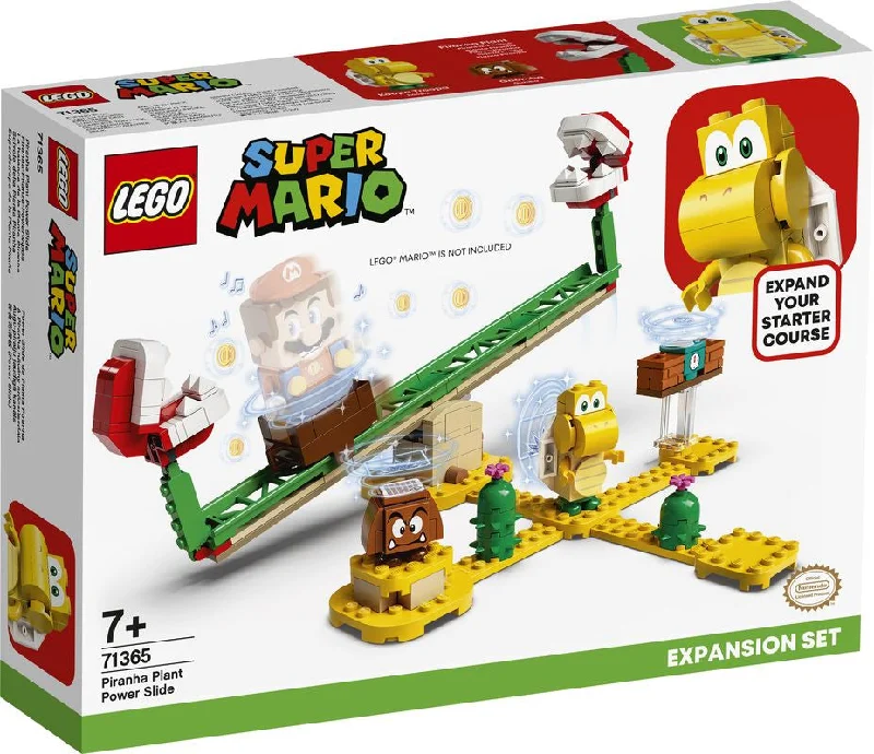Collectible and valuable LEGO itemsLEGO 71365 Super Mario Piranha Plant Power Slide Expansion Set Collectible and valuable LEGO itemsLEGO 71365 Super Mario Piranha Plant Power Slide Expansion Set