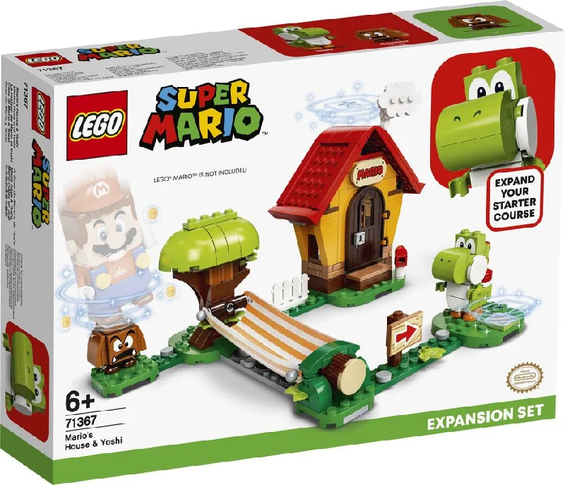 Stimulating and engaging LEGO playLEGO 71367 Super Mario Mario's House & Yoshi Expansion Set Stimulating and engaging LEGO playLEGO 71367 Super Mario Mario's House & Yoshi Expansion Set