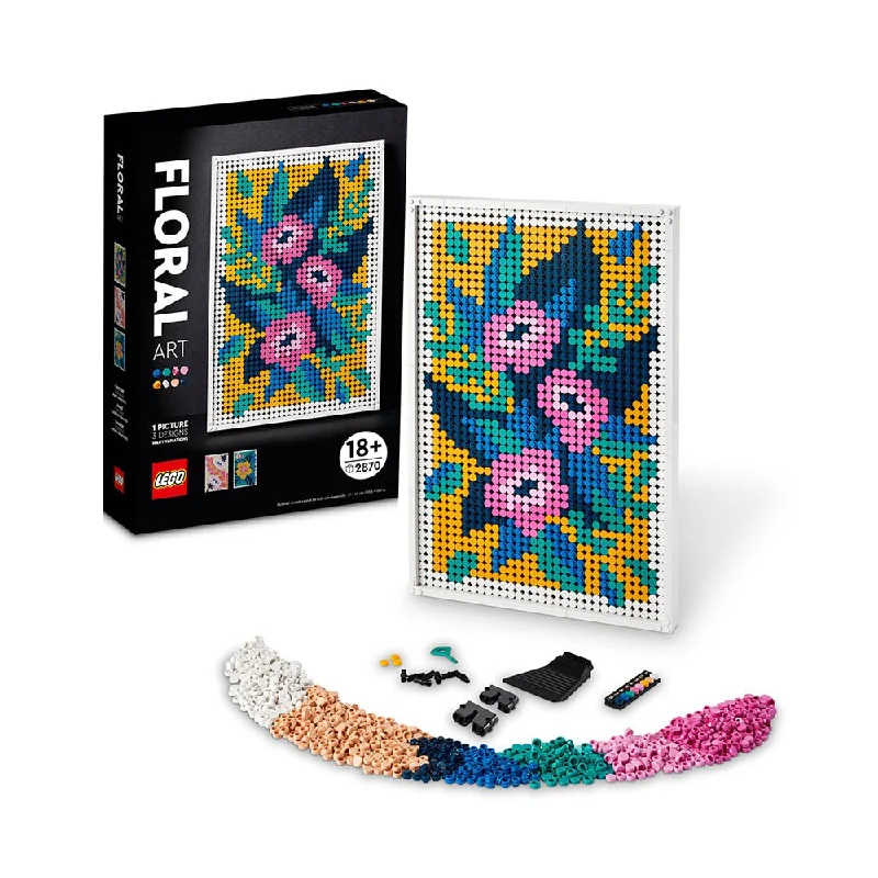 Enhancing problem-solving skills LEGOLEGO Art Floral Art 31207 Building Kit (2,870 Pieces) Enhancing problem-solving skills LEGOLEGO Art Floral Art 31207 Building Kit (2,870 Pieces)