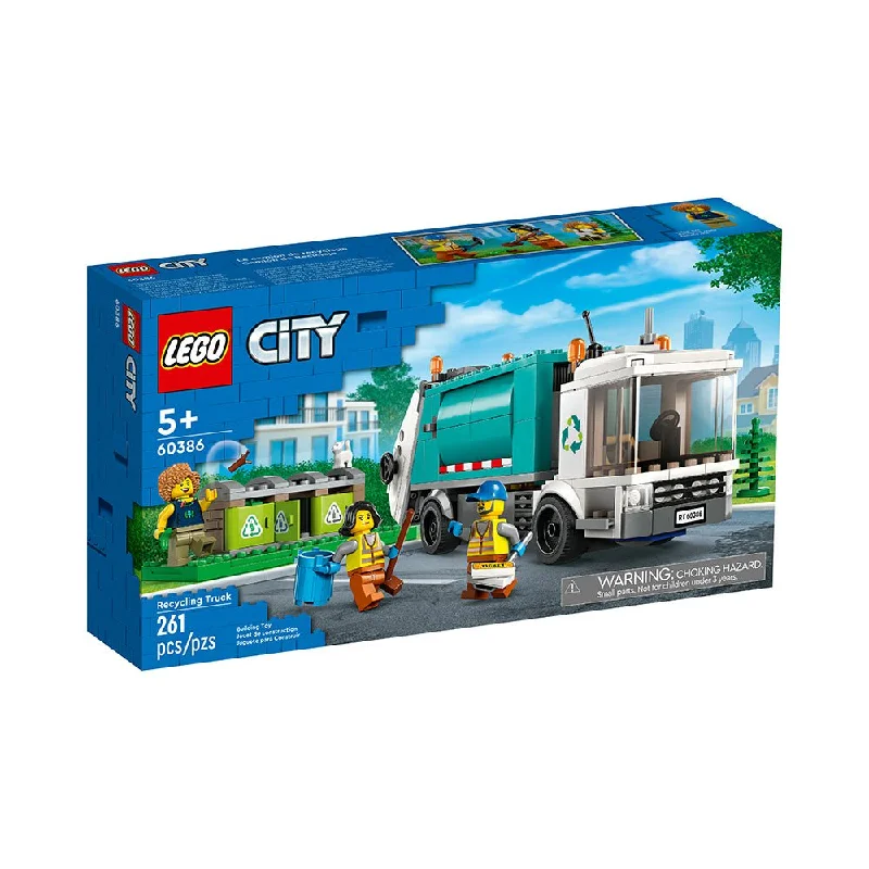 Encouraging resourcefulness LEGOLEGO City Recycling Truck 60386 Building Toy Set (261 Pieces) Encouraging resourcefulness LEGOLEGO City Recycling Truck 60386 Building Toy Set (261 Pieces)