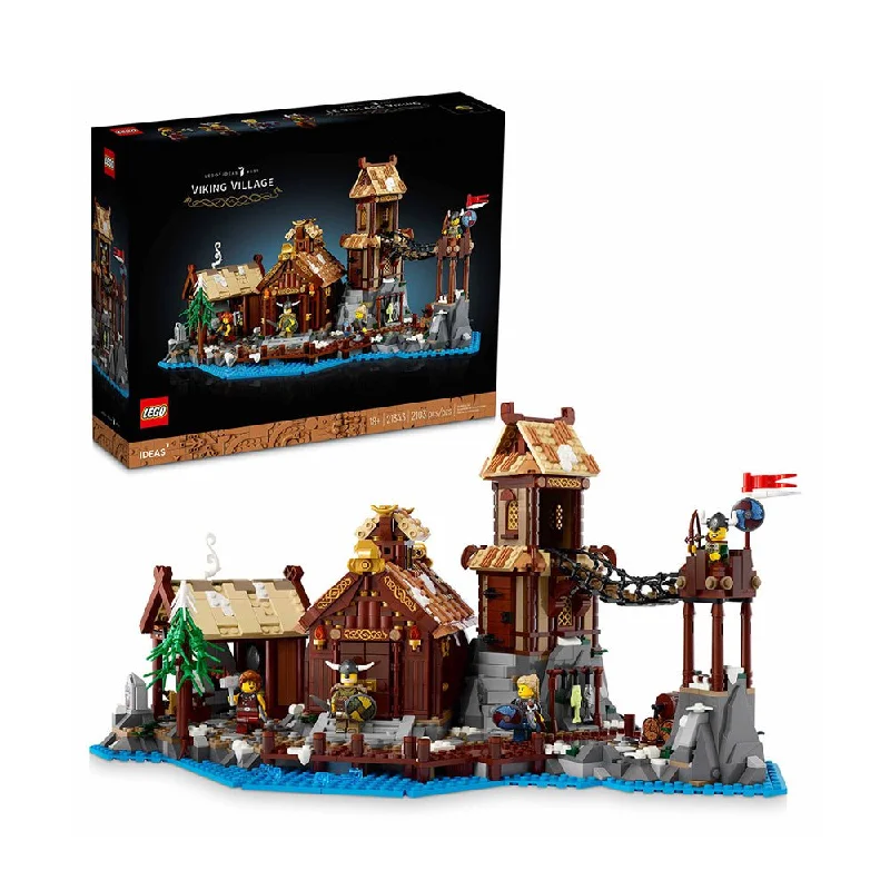 Inspiring architectural interest LEGOLEGO Ideas Viking Village Building Set for Adults Inspiring architectural interest LEGOLEGO Ideas Viking Village Building Set for Adults