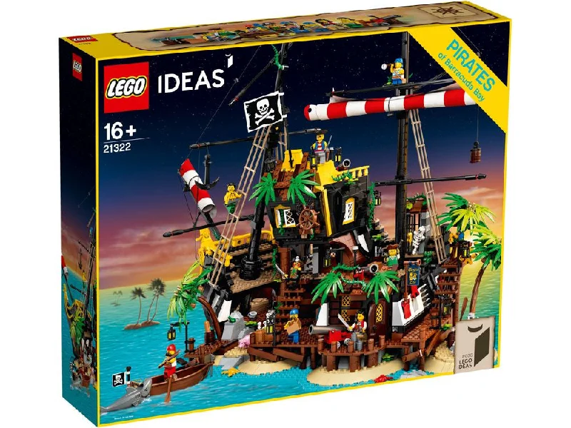 Seamlessly fitting LEGO connectionsLEGO 21322 LEGO Ideas Pirates Of Barracuda Bay