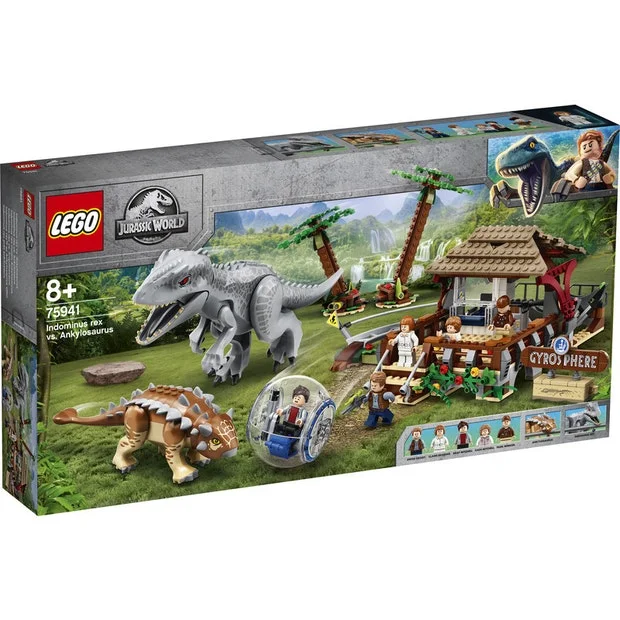 Gender-neutral LEGO toysLEGO 75941 Jurassic World Indominus Rex Vs Ankylosaurus