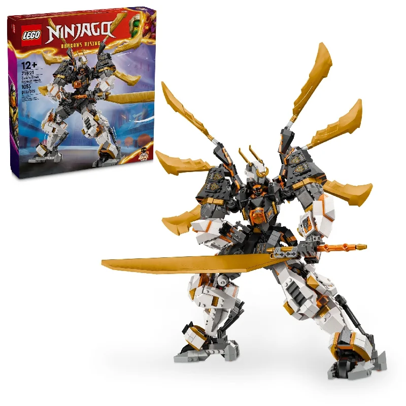 Offering endless joy LEGOLEGO® NINJAGO® Cole’s Titan Dragon Mech Adventure Toy 71821 Offering endless joy LEGOLEGO® NINJAGO® Cole’s Titan Dragon Mech Adventure Toy 71821