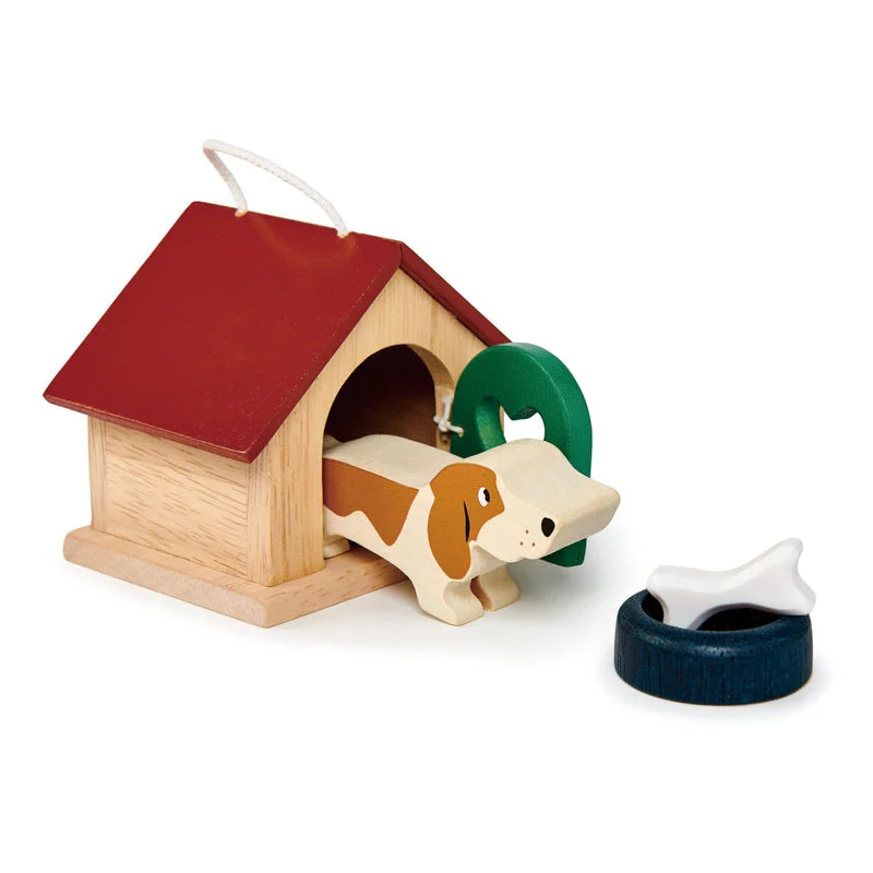 child-safe wooden toys                 Pet Dog Kennel Wooden Pet Set