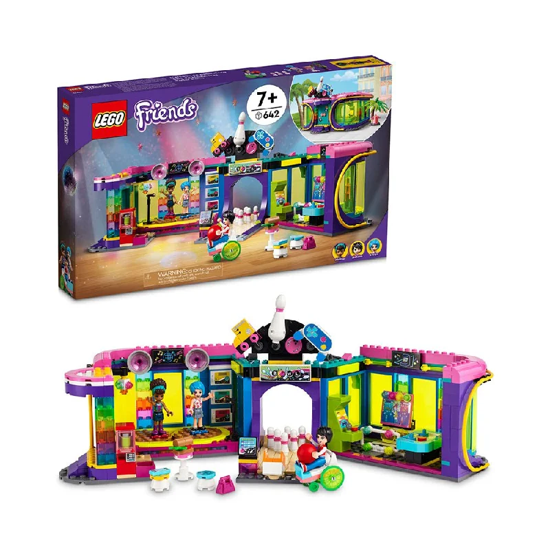 Encouraging imaginative storytelling LEGOLEGO Friends Roller Disco Arcade 41708 Building Kit (642 Pieces) Encouraging imaginative storytelling LEGOLEGO Friends Roller Disco Arcade 41708 Building Kit (642 Pieces)