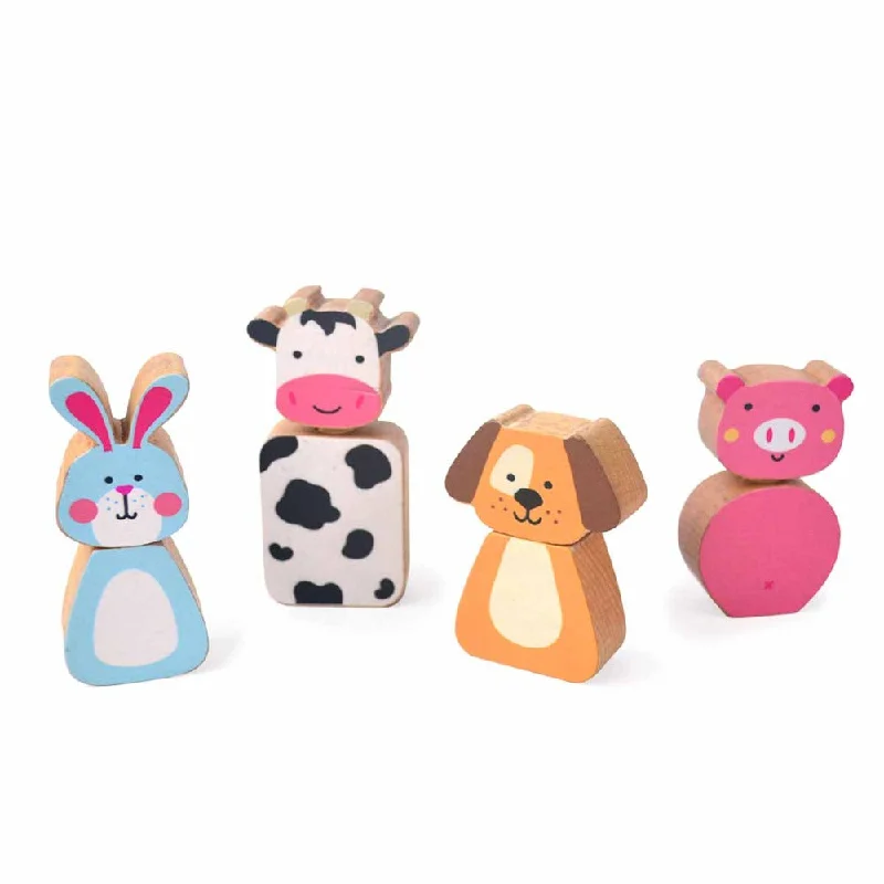 historically accurate and educational wooden toys that teach about cultures Farm Animal Twistees historically accurate and educational wooden toys that teach about cultures Farm Animal Twistees