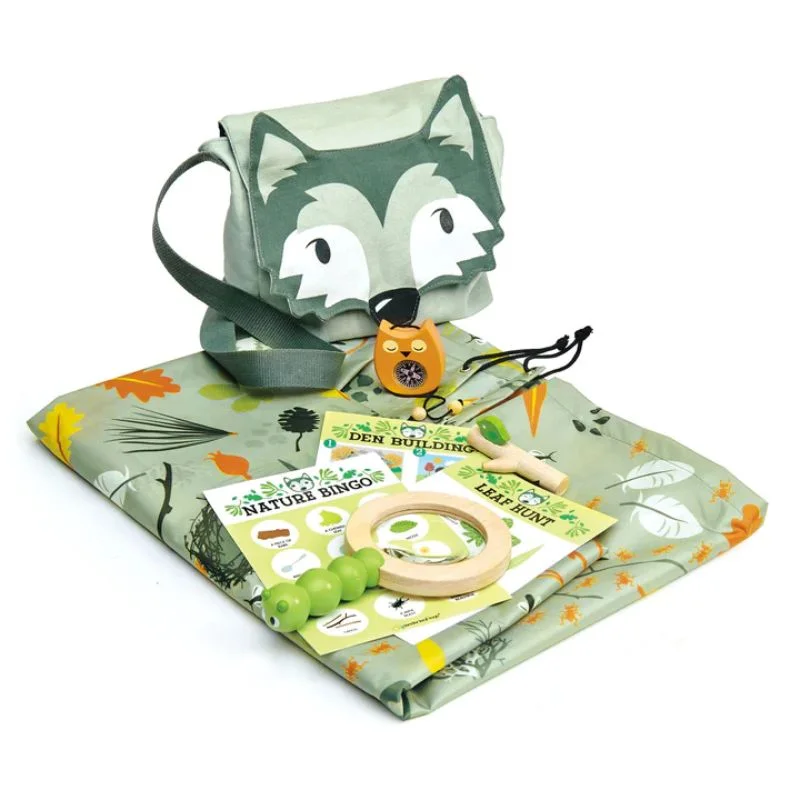 thoughtfully crafted and safe wooden toys                   Forest Trail Kit