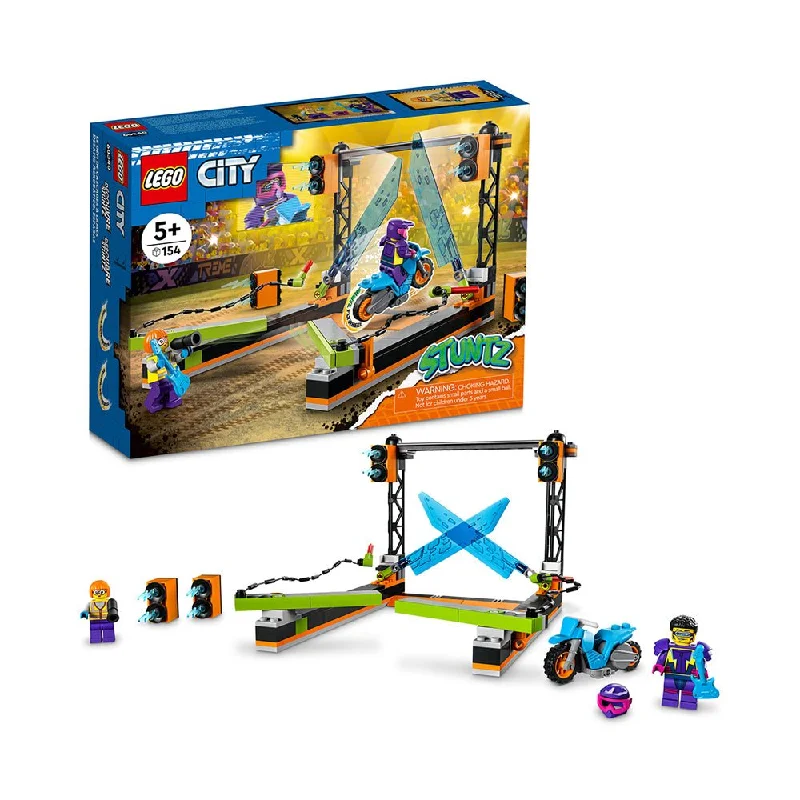 Consistently high-quality LEGO productsLEGO City The Blade Stunt Challenge 60340 Building Kit (154 Pieces) Consistently high-quality LEGO productsLEGO City The Blade Stunt Challenge 60340 Building Kit (154 Pieces)