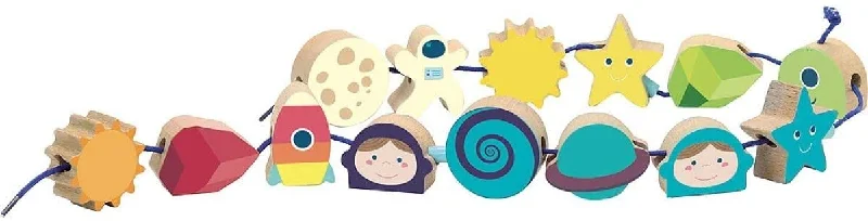 enchanting wooden toys that bring joy and happiness to children Vilac Large Beads Set - In the Stars enchanting wooden toys that bring joy and happiness to children Vilac Large Beads Set - In the Stars