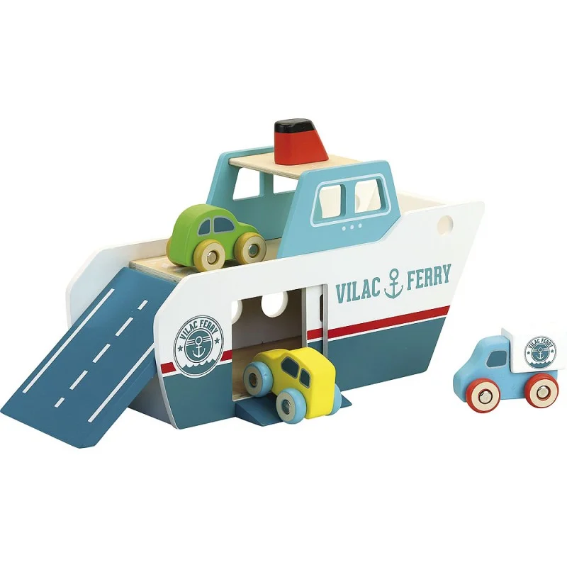 detailed wooden toys                 Vilac Vilacity - Ferry Boat