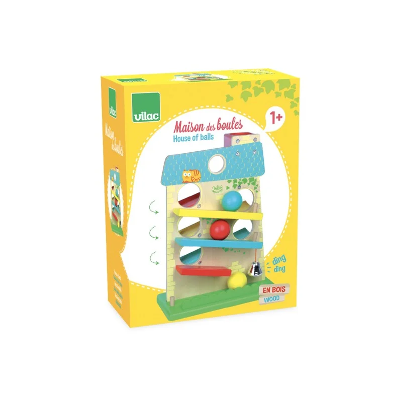 imaginative wooden toys                  Vilac House of Balls