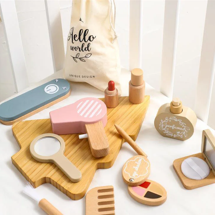 vibrant and colorful wooden toys for toddlers Wooden Make Up Pretend Play Set Perfect Gift Set for Girls vibrant and colorful wooden toys for toddlers Wooden Make Up Pretend Play Set Perfect Gift Set for Girls