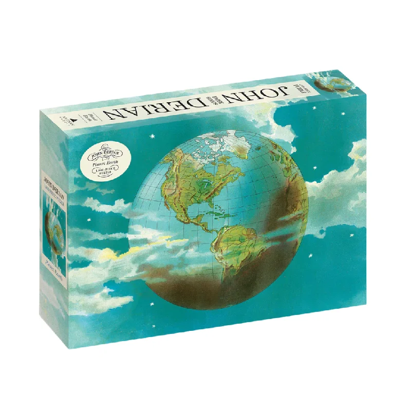 Competitive games John Derian Planet Earth 1000 Piece Jigsaw Puzzle