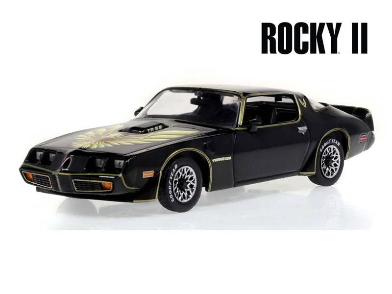 High-quality materials toys 1979 Pontiac Firebird Trans Am Hardtop (Rocky II) Diecast 1:43 Scale Model Car - Greenlight 86616 High-quality materials toys 1979 Pontiac Firebird Trans Am Hardtop (Rocky II) Diecast 1:43 Scale Model Car - Greenlight 86616