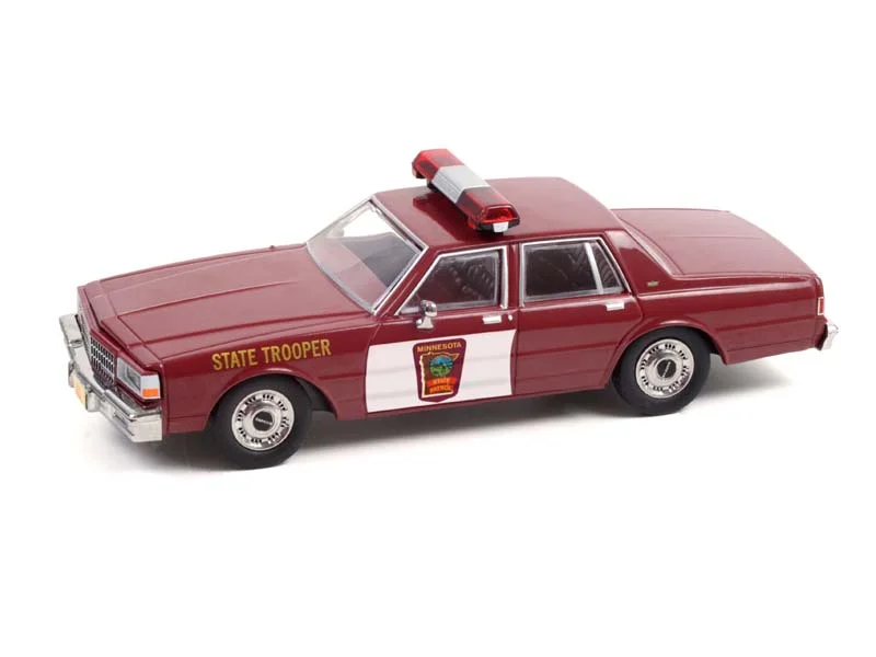 Playful toys 1987 Chevrolet Caprice - Minnesota State Trooper - Fargo Diecast 1:43 Scale Model - Greenlight 86610 Playful toys 1987 Chevrolet Caprice - Minnesota State Trooper - Fargo Diecast 1:43 Scale Model - Greenlight 86610