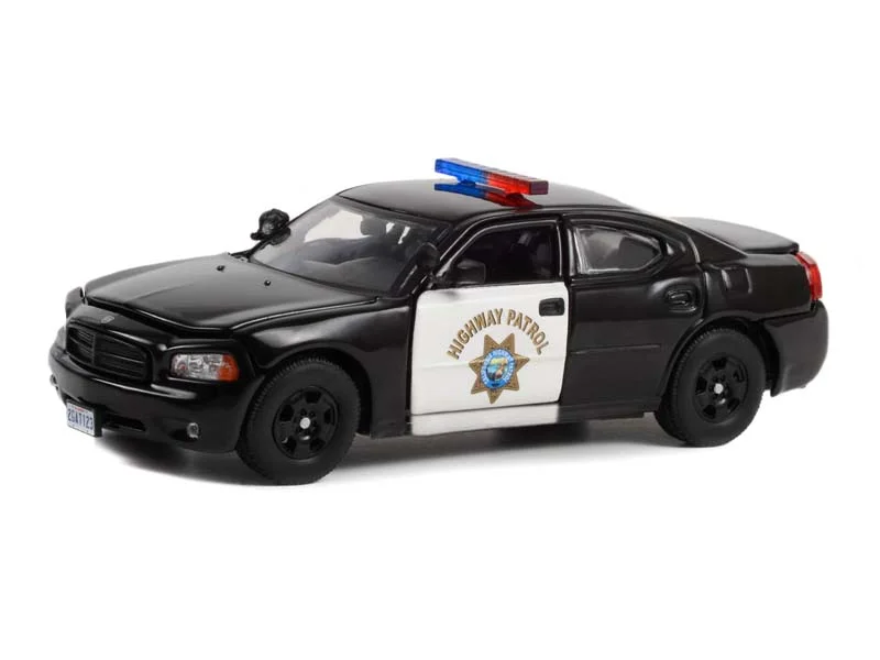 Enthusiastic toys2006 Dodge Charger - California Highway Patrol (The Rookie) Diecast 1:43 Scale Model - Greenlight 86634 Enthusiastic toys2006 Dodge Charger - California Highway Patrol (The Rookie) Diecast 1:43 Scale Model - Greenlight 86634