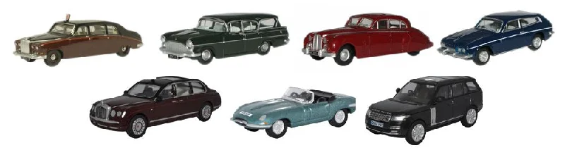 High-quality toy cars Oxford Diecast 7 Piece Royalty Set