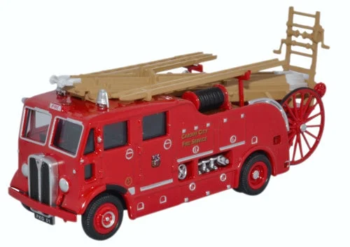 Durable toysOxford Diecast AEC Regent Pump Escape Cardiff City Fire Service