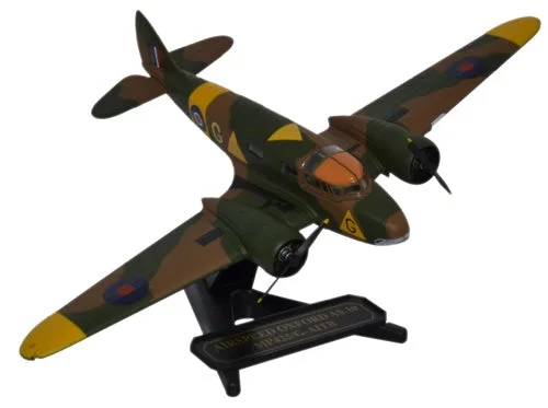 High-quality materials toys Oxford Diecast Airspeed Oxford RAF Museum Hendon 1:72 Model Aircraft