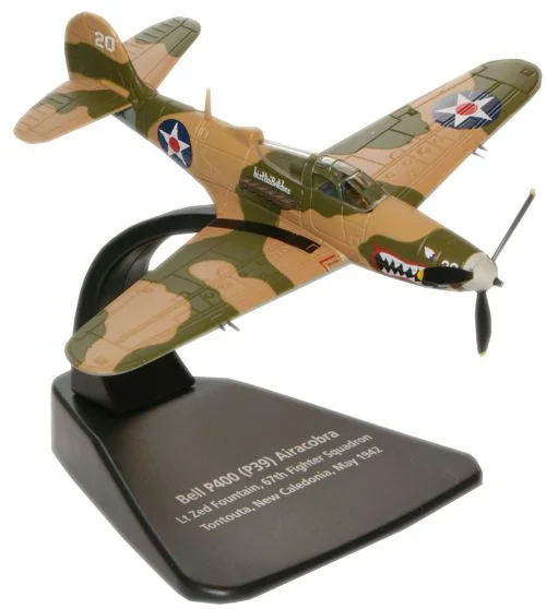 Fun toy carsOxford Diecast Airacobra P39 1:72 Scale Model Aircraft