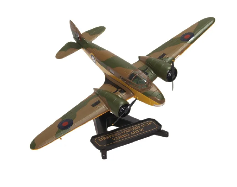 Enthusiastic toysOxford Diecast Airspeed Oxford Duxford 1:72 Model Aircraft