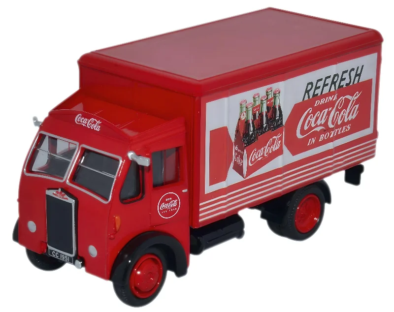 Durable toysOxford Diecast Albion Box Van Coca Cola