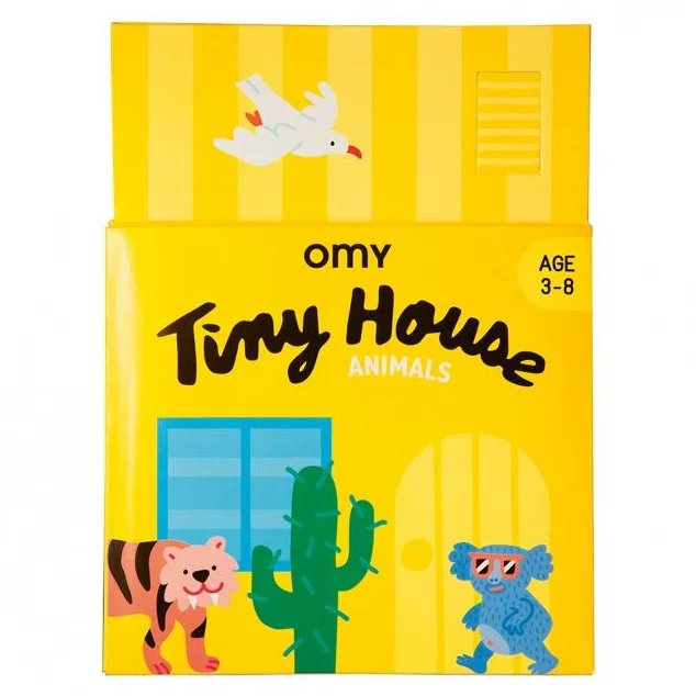 Age-appropriate puzzles Animal Tiny House
