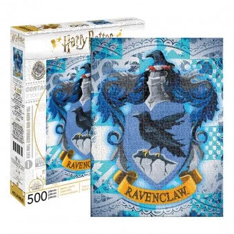 Thought-provoking puzzles Aquarius 500pc Puzzle | Harry Potter Crest Ravenclaw