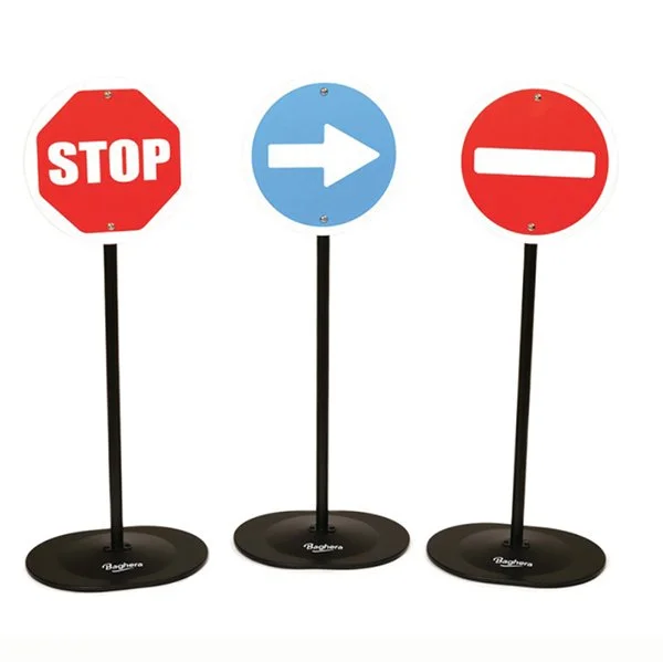 Realistic toy carsBaghera City Metal Sign set