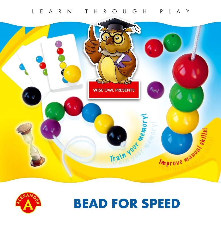 Innovative gamesBead for Speed - Wise Owl