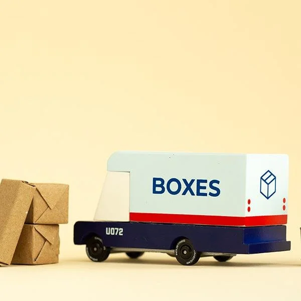 High-quality materials toys Candylab Mini Mail Truck