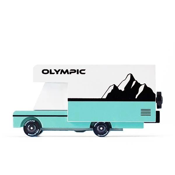 Realistic toy carsCandylab Olympic RV
