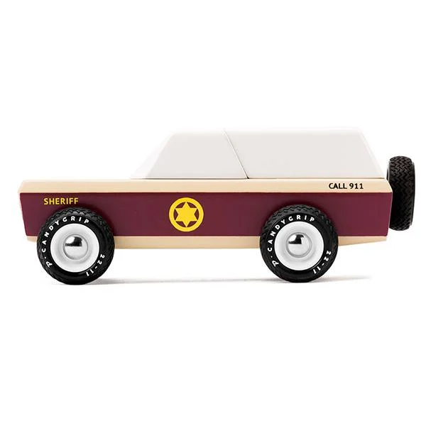 High-quality toy cars Candylab Sheriff