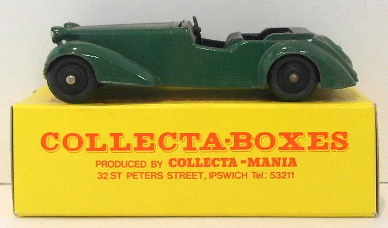 Durable toysVintage Dinky 38D - Alvis Sports Tourer - Green In Collecta Box