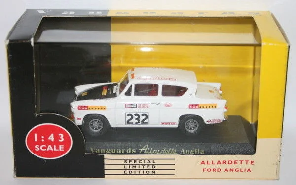 Fun toy carsVANGUARDS 1/43 VA1007 FORD ANGLIA ALLARDETTE RALLY