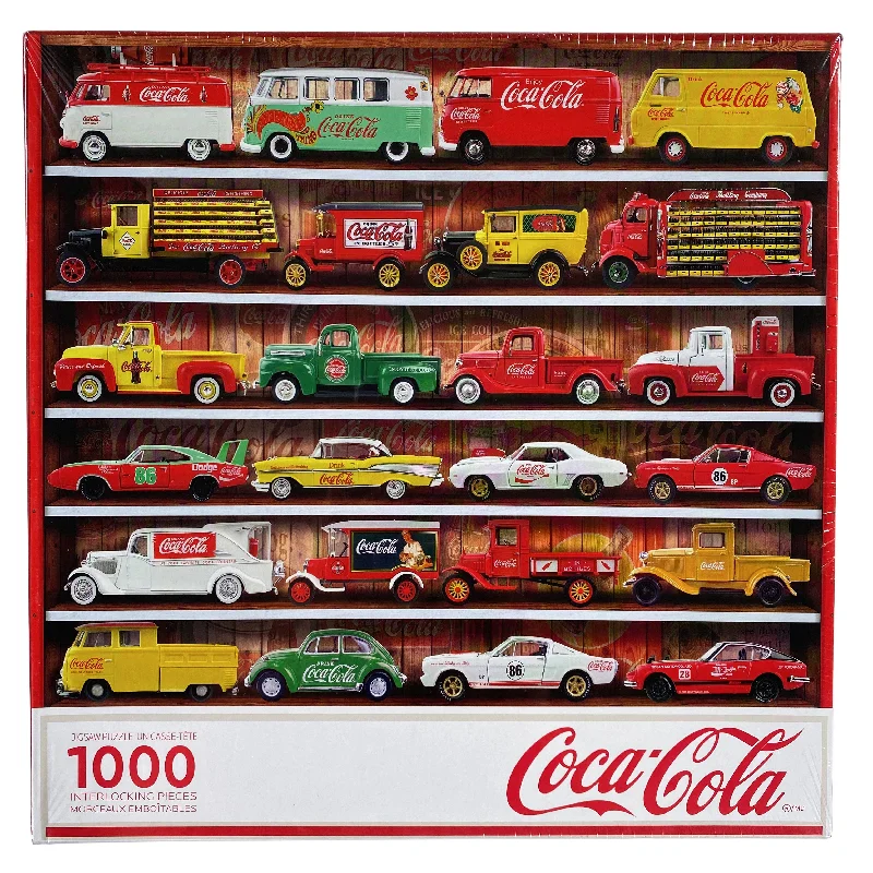 Logical puzzles Coca Cola Cars 1000 Piece Puzzle