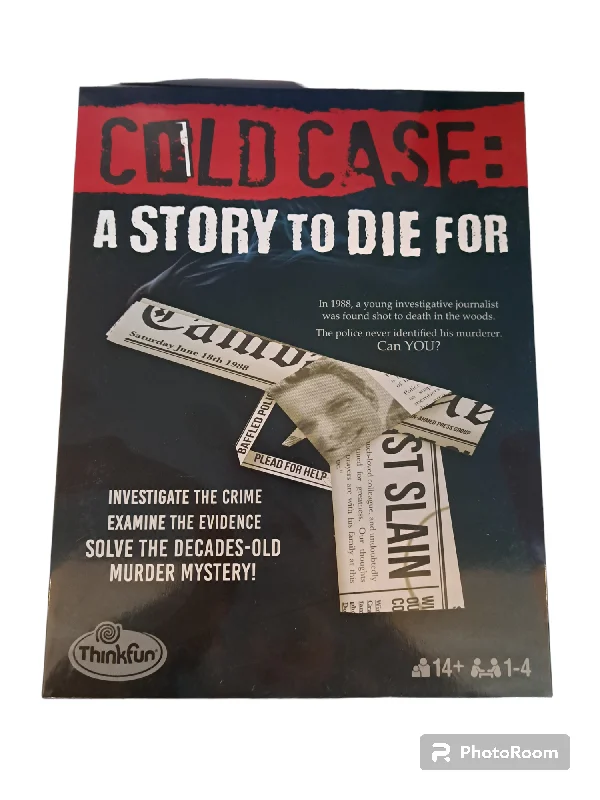 Intricate puzzles Cold Case - A Story to Die For