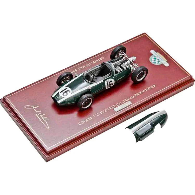 High-quality toy cars Cooper F1 T53 - #16 Jack Brabham - Winner, 1960 French GP - 1:43 Model Car High-quality toy cars Cooper F1 T53 - #16 Jack Brabham - Winner, 1960 French GP - 1:43 Model Car