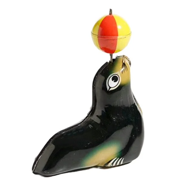 Fast-paced games Retro Sea Lion Wind Up Toy