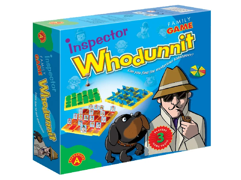 Logical puzzles Inspector Whodunnit