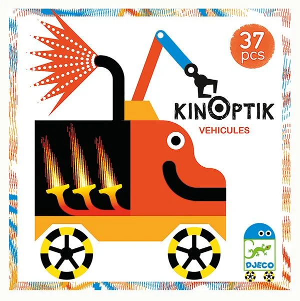 Enthusiastic toysDjeco Kinoptik Wacky Vehicles
