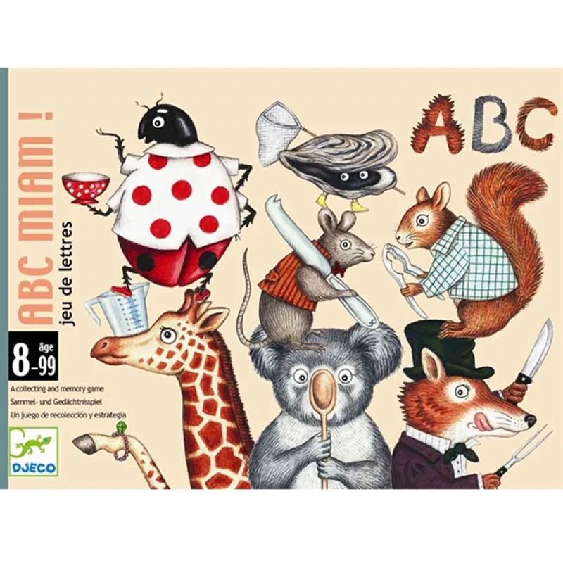 Intricate puzzles Djeco Kortspil ABC