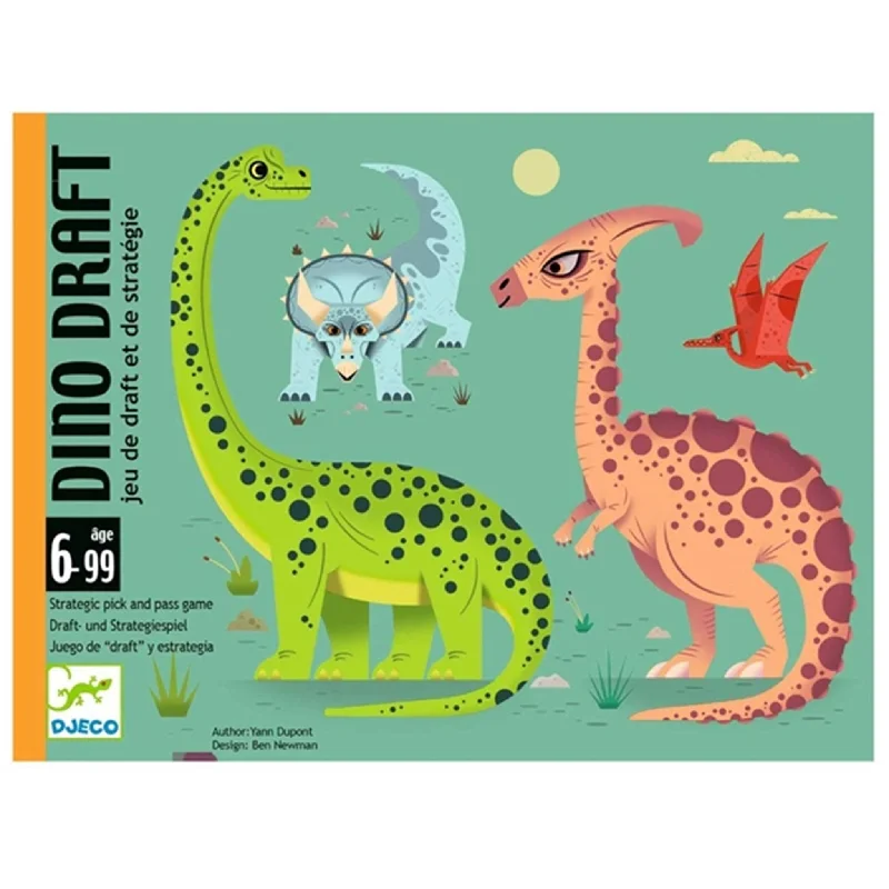 Fast-paced games Djeco Kortspil Dino Draft