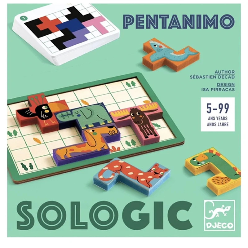 Exciting gamesDjeco Lærespil - So Logic - Pentanimo