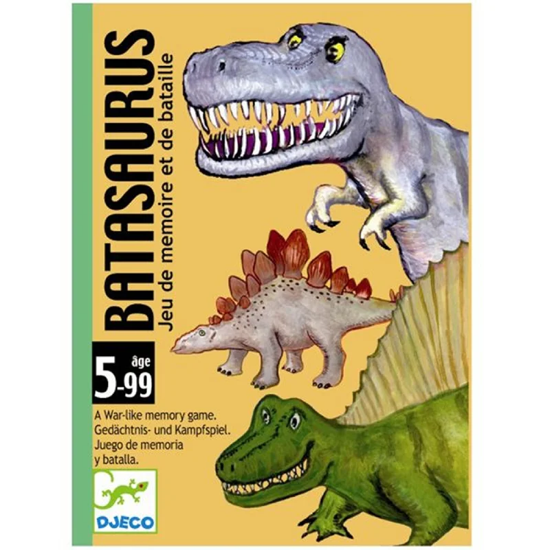 Logical puzzles Djeco Playing Cards Batasaurus