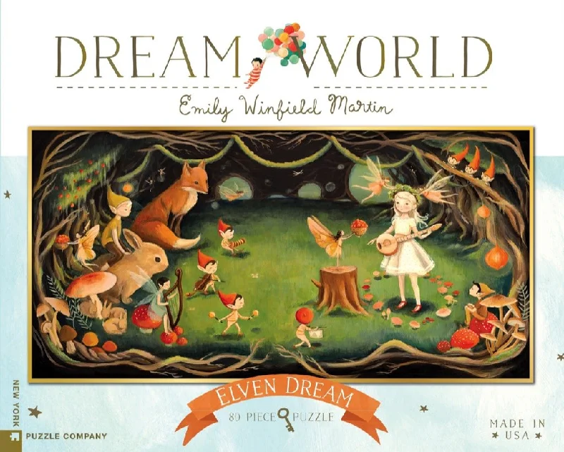 Thought-provoking puzzles Elven Dream 80 Piece Puzzle
